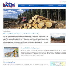 加拿大o大巴龍?jiān)竟揪W(wǎng)站定制解決方案 專業(yè)伐木與木材展示平臺(tái)